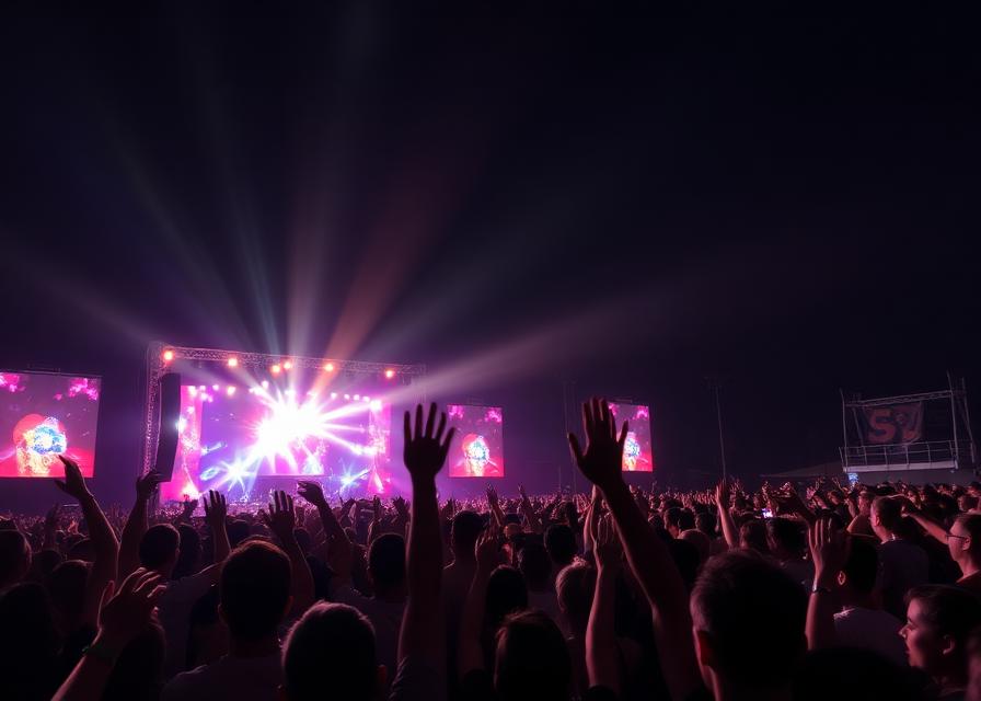 Shows, baladas e festivais
